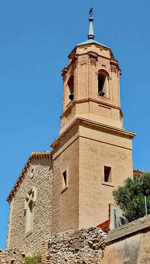 Vista de la torre de la iglesia © UTM Desarrollos